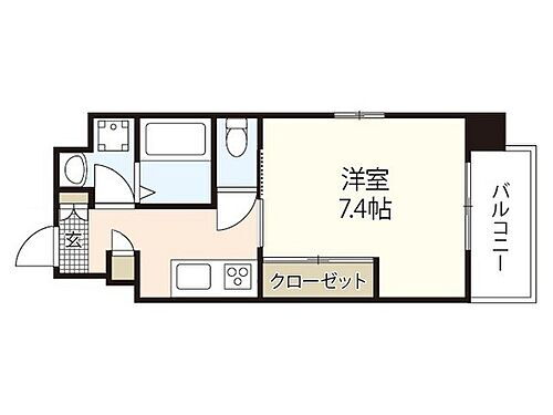 広島県広島市南区大州2丁目 広島駅 1K マンション 賃貸物件詳細