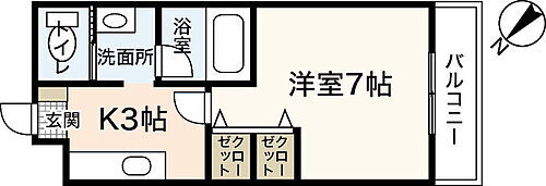 カーサ大塚２ＮＤ 3階 1K 賃貸物件詳細