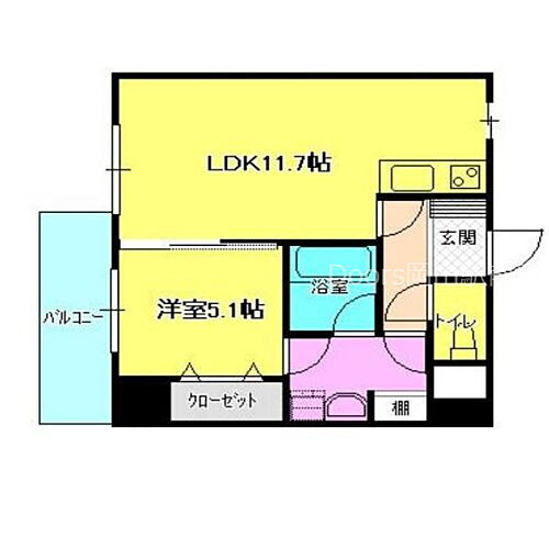 岡山県岡山市北区神田町1丁目 大元駅 1LDK マンション 賃貸物件詳細