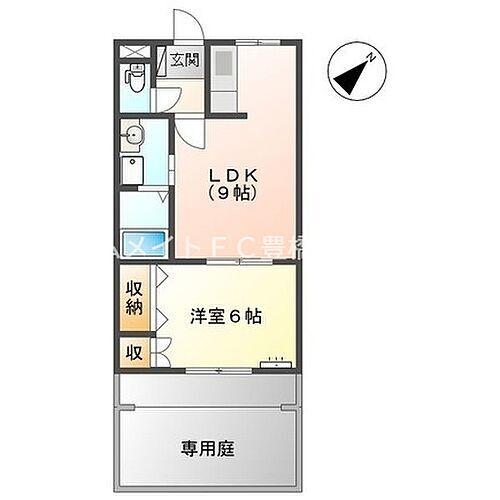 愛知県田原市古田町寺ノ前 三河田原駅 1LDK アパート 賃貸物件詳細
