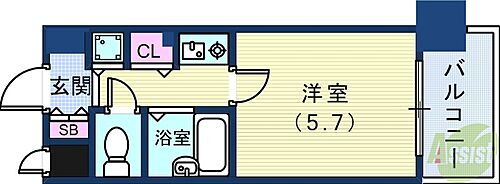 兵庫県神戸市中央区二宮町4丁目 新神戸駅 1K マンション 賃貸物件詳細