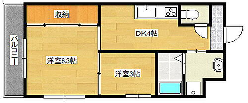 広島県広島市中区舟入町 舟入町駅 2DK マンション 賃貸物件詳細