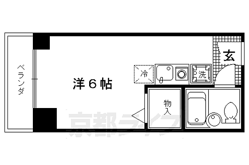 京都府京都市上京区西北小路町 今出川駅 1K マンション 賃貸物件詳細