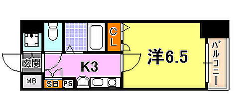 兵庫県神戸市中央区生田町2丁目 三ノ宮駅 1K マンション 賃貸物件詳細