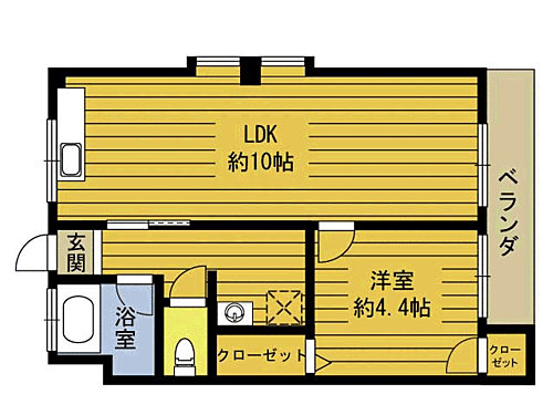 大分県大分市新栄町 牧駅 1LDK アパート 賃貸物件詳細