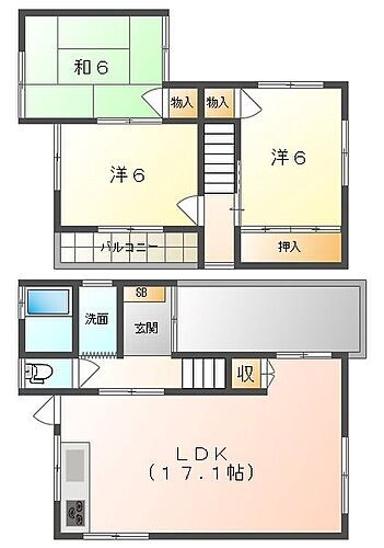 大阪府守口市梶町４丁目 賃貸一戸建て