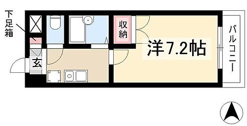 愛知県名古屋市昭和区丸屋町６丁目 桜山駅 1K マンション 賃貸物件詳細