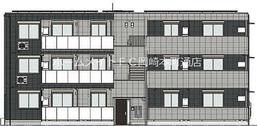 愛知県岡崎市上六名１丁目 賃貸アパート