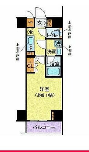 ディアレイシャス港区海岸 7階 1K 賃貸物件詳細
