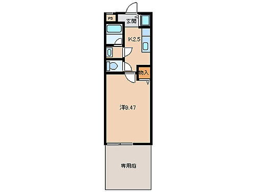 和歌山県和歌山市今福1丁目 和歌山市駅 1K アパート 賃貸物件詳細