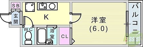 兵庫県神戸市灘区福住通5丁目 王子公園駅 1K マンション 賃貸物件詳細