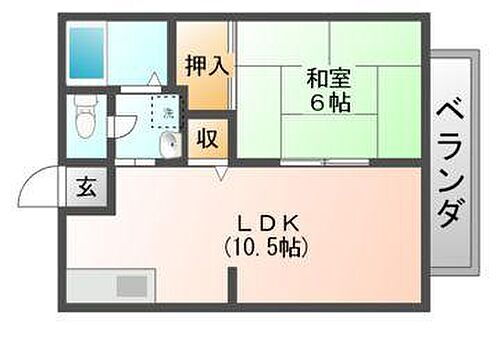 岡山県岡山市中区さい東町1丁目 高島駅 1LDK アパート 賃貸物件詳細