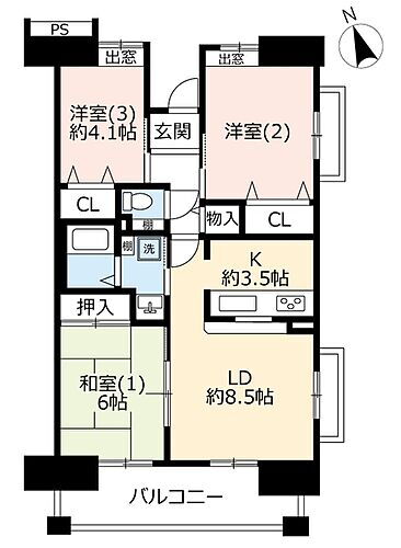 東京都三鷹市新川５丁目 賃貸マンション