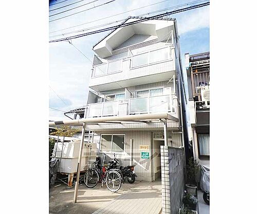 京都府京都市右京区嵯峨苅分町 築36年9ヶ月 3階建