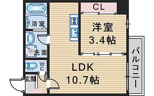 大阪府豊中市服部本町1丁目 服部天神駅 1LDK マンション 賃貸物件詳細
