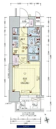大阪府大阪市浪速区日本橋東2丁目4-11 なんば駅 1K マンション 賃貸物件詳細