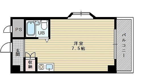 大阪府大阪市東淀川区南江口1丁目 井高野駅 ワンルーム マンション 賃貸物件詳細