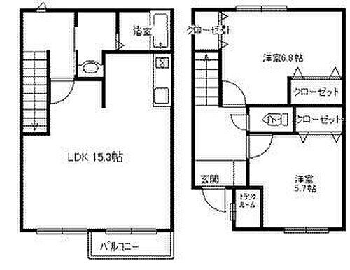 北海道旭川市神楽四条１０丁目 賃貸アパート