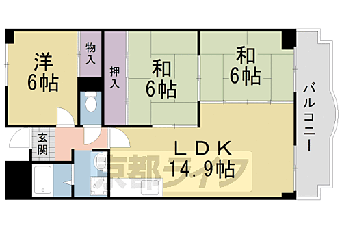 大阪府枚方市宇山町 賃貸マンション