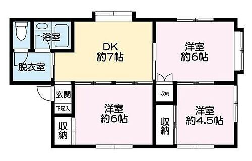 広島県福山市津之郷町大字津之郷 備後赤坂駅 3DK アパート 賃貸物件詳細