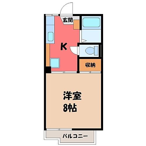 栃木県宇都宮市峰３丁目 賃貸アパート