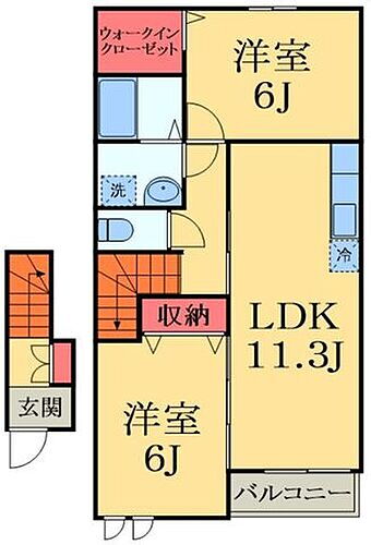 千葉県市原市うるいど南１丁目 八幡宿駅 2LDK アパート 賃貸物件詳細