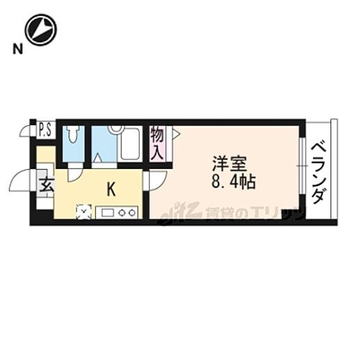 滋賀県草津市岡本町 南草津駅 1K マンション 賃貸物件詳細