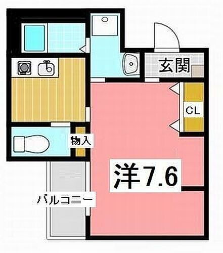 兵庫県明石市和坂稲荷町 西新町駅 1K アパート 賃貸物件詳細