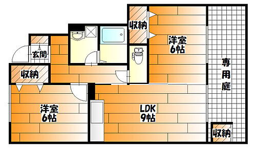 広島県広島市安佐南区祇園8丁目 古市橋駅 2LDK アパート 賃貸物件詳細