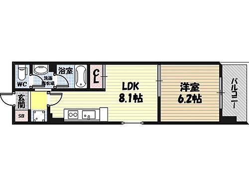 大阪府大阪市都島区東野田町1丁目 大阪城北詰駅 1LDK マンション 賃貸物件詳細