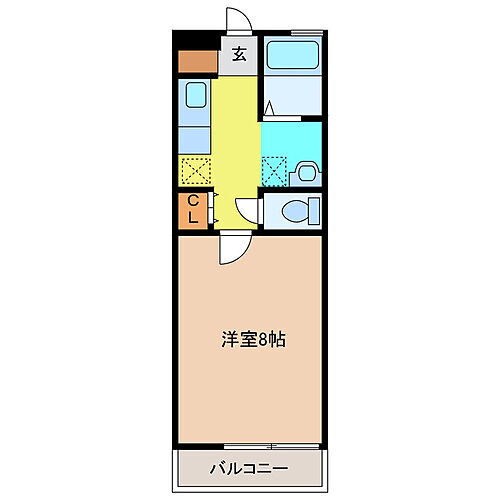 三重県津市森町 川合高岡駅 1K アパート 賃貸物件詳細