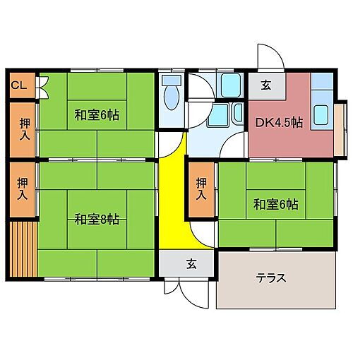 三重県伊勢市小俣町明野 明野駅 3DK 一戸建て 賃貸物件詳細