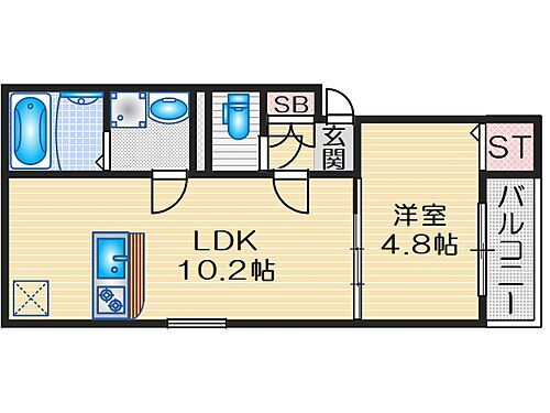 大阪府豊中市螢池東町３丁目 賃貸アパート