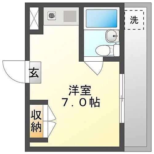 岡山県岡山市中区門田屋敷2丁目 門田屋敷駅 ワンルーム マンション 賃貸物件詳細