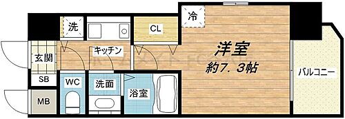 大阪府大阪市中央区松屋町2-4 松屋町駅 1K マンション 賃貸物件詳細