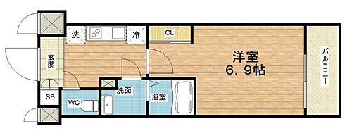 大阪府大阪市生野区鶴橋1丁目9-40 鶴橋駅 1K マンション 賃貸物件詳細