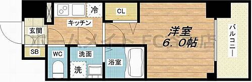 大阪府大阪市西区川口3丁目5-25 阿波座駅 1K マンション 賃貸物件詳細