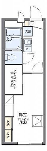 レオパレス六条院 1階 1K 賃貸物件詳細