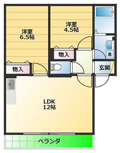 静岡県静岡市葵区竜南1丁目 長沼駅 2LDK アパート 賃貸物件詳細