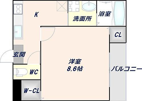 フジパレス高井田本通 3階 1K 賃貸物件詳細