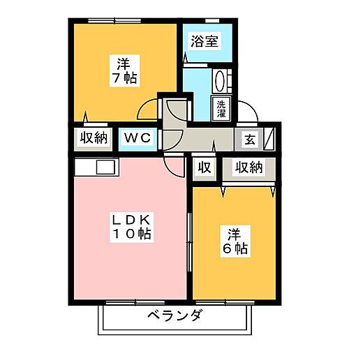 静岡県富士市伝法 入山瀬駅 2LDK アパート 賃貸物件詳細