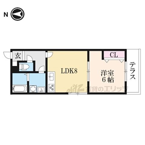 京都府京都市伏見区深草西出町 藤森駅 1LDK アパート 賃貸物件詳細