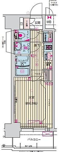 大阪府大阪市西区立売堀6丁目 阿波座駅 1K マンション 賃貸物件詳細