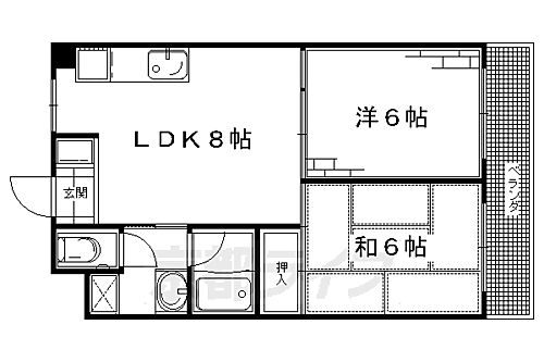 京都府京都市伏見区向島二ノ丸町 観月橋駅 2LDK マンション 賃貸物件詳細