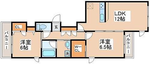 シャーメゾン須磨水族園前 2階 2LDK 賃貸物件詳細