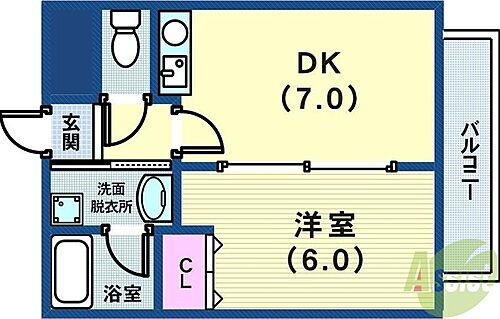 兵庫県神戸市中央区日暮通2丁目 春日野道駅 1DK マンション 賃貸物件詳細