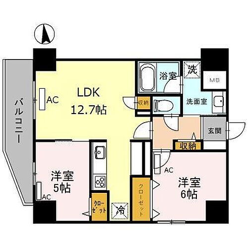 大阪府大阪市東成区東小橋1丁目 玉造駅 2LDK マンション 賃貸物件詳細