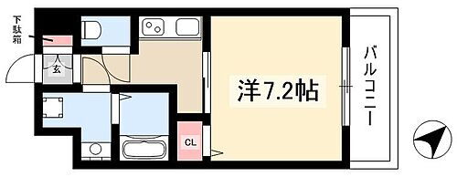 愛知県名古屋市天白区古川町 野並駅 1K マンション 賃貸物件詳細