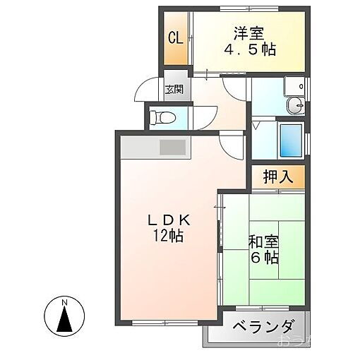 愛知県稲沢市国府宮1丁目 国府宮駅 2LDK マンション 賃貸物件詳細