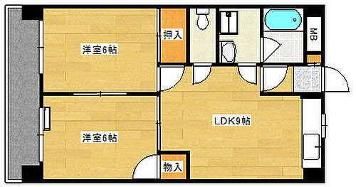 広島県広島市西区南観音7丁目 舟入南駅 2LDK マンション 賃貸物件詳細